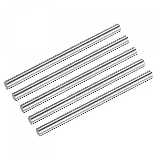 Miniatura 11 de uxcell Varilla de acero redonda, 0.035 in HSS 63-65 HRC Torno Bar Herramienta de 2.362 in de largo para eje de engranaje de taladro, tornos