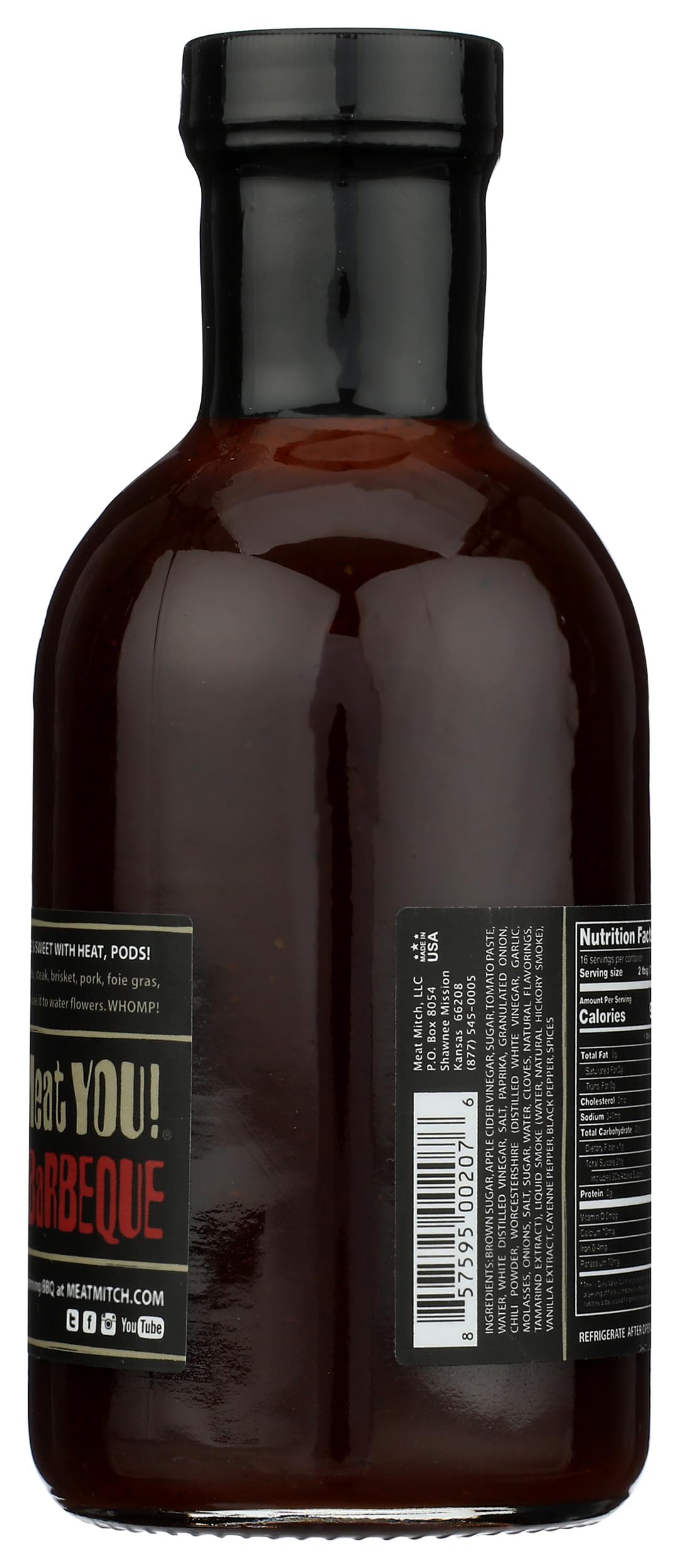 Salsa de competición BBQ Meat Mitch 'Whomp' (Atrapado) - 595g (21 oz)