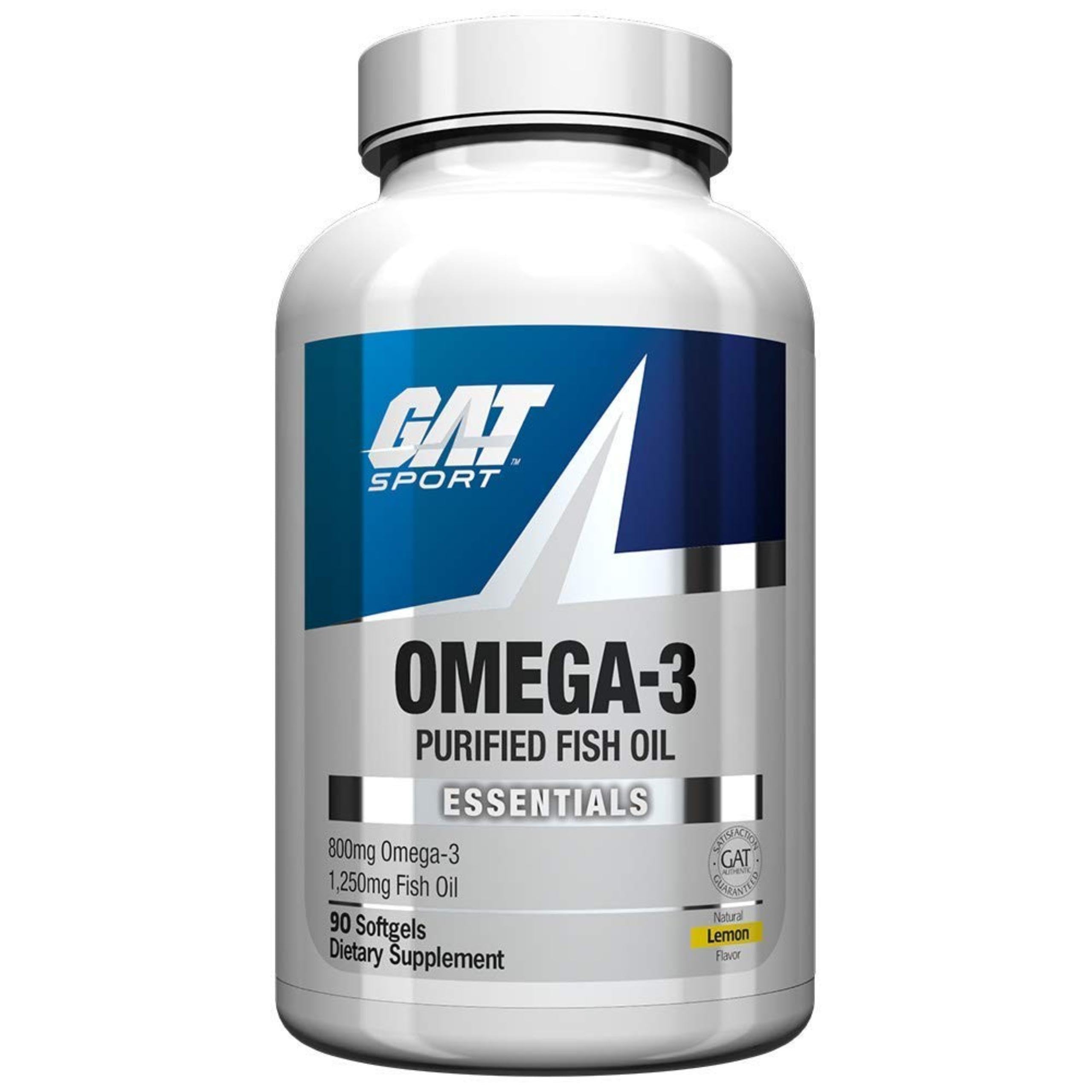 Essentials Omega-3 Purified Fish Oil, 90 Softgels