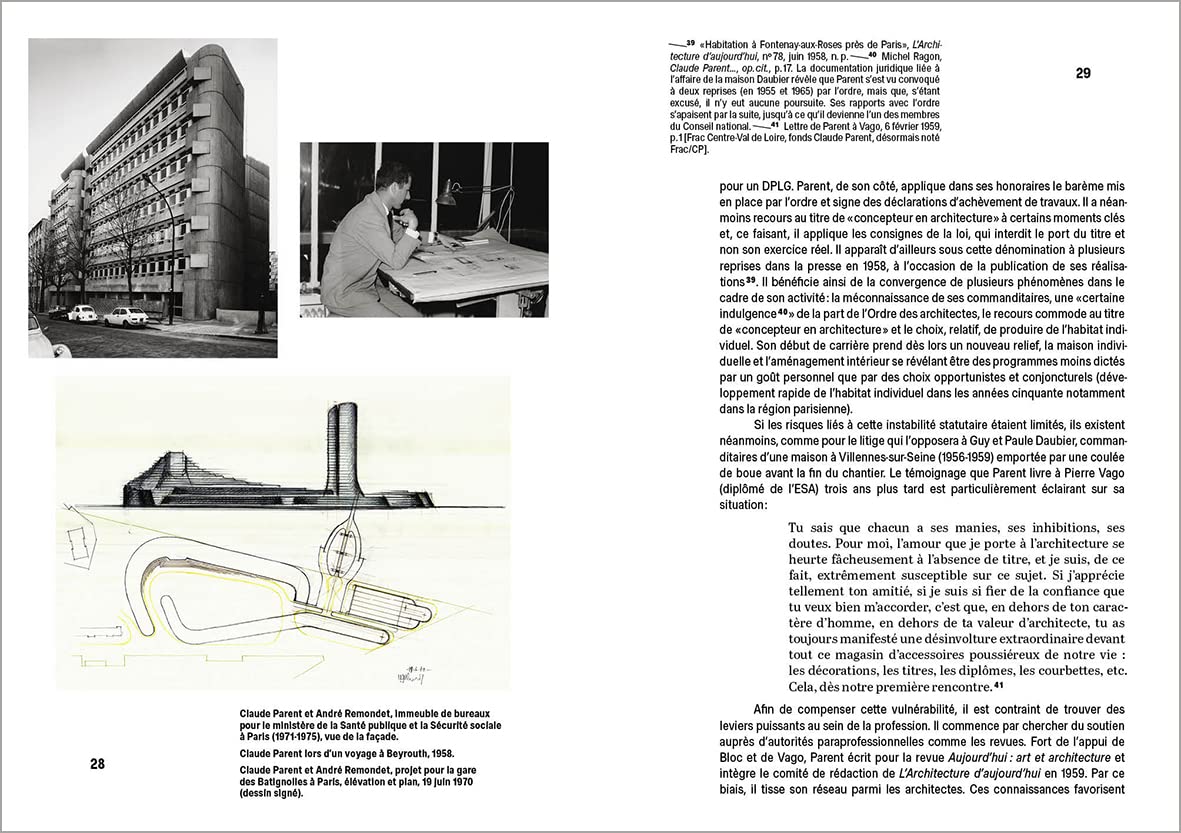 Claude Parent: Les desseins d’un architecte