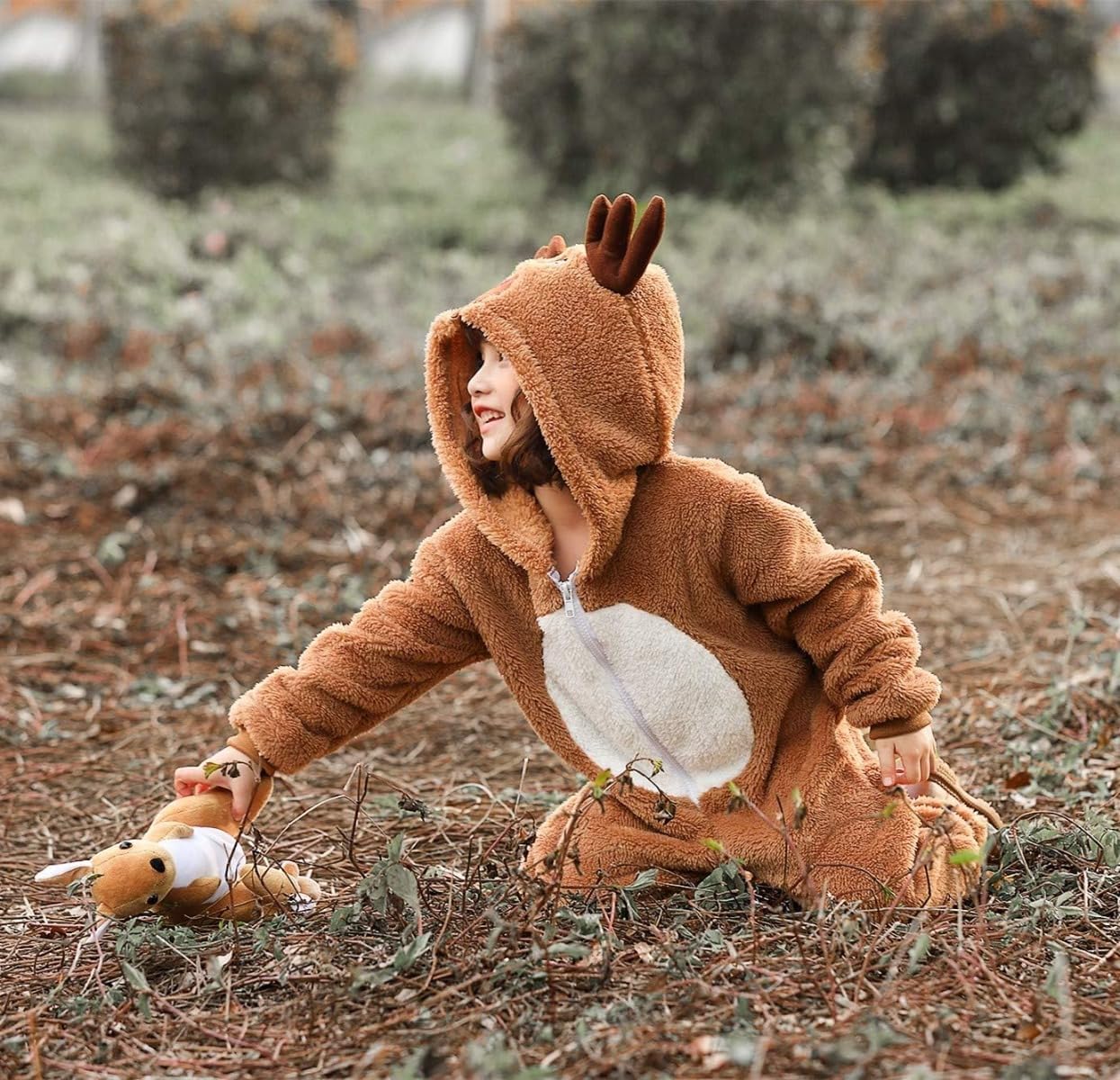 サンタ コスプレ トナカイ 子供 着ぐるみ 可愛い サンタコス サンタクロース ふわふわ クリスマス コスチューム パジャマ 部屋着
