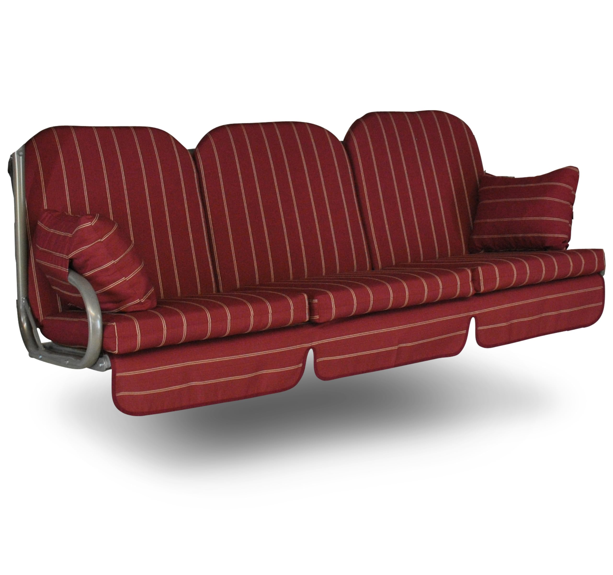 ANGERER Deluxe Schaukelauflage Faro, Rot, 3-Sitzer