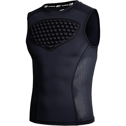 Youth Baseball Chest Protector Softball Padded Shirt Heart Guard Sternum