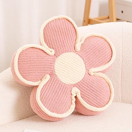 Flower Decorative Throw Pillow - Perfect for Kids' Rooms!