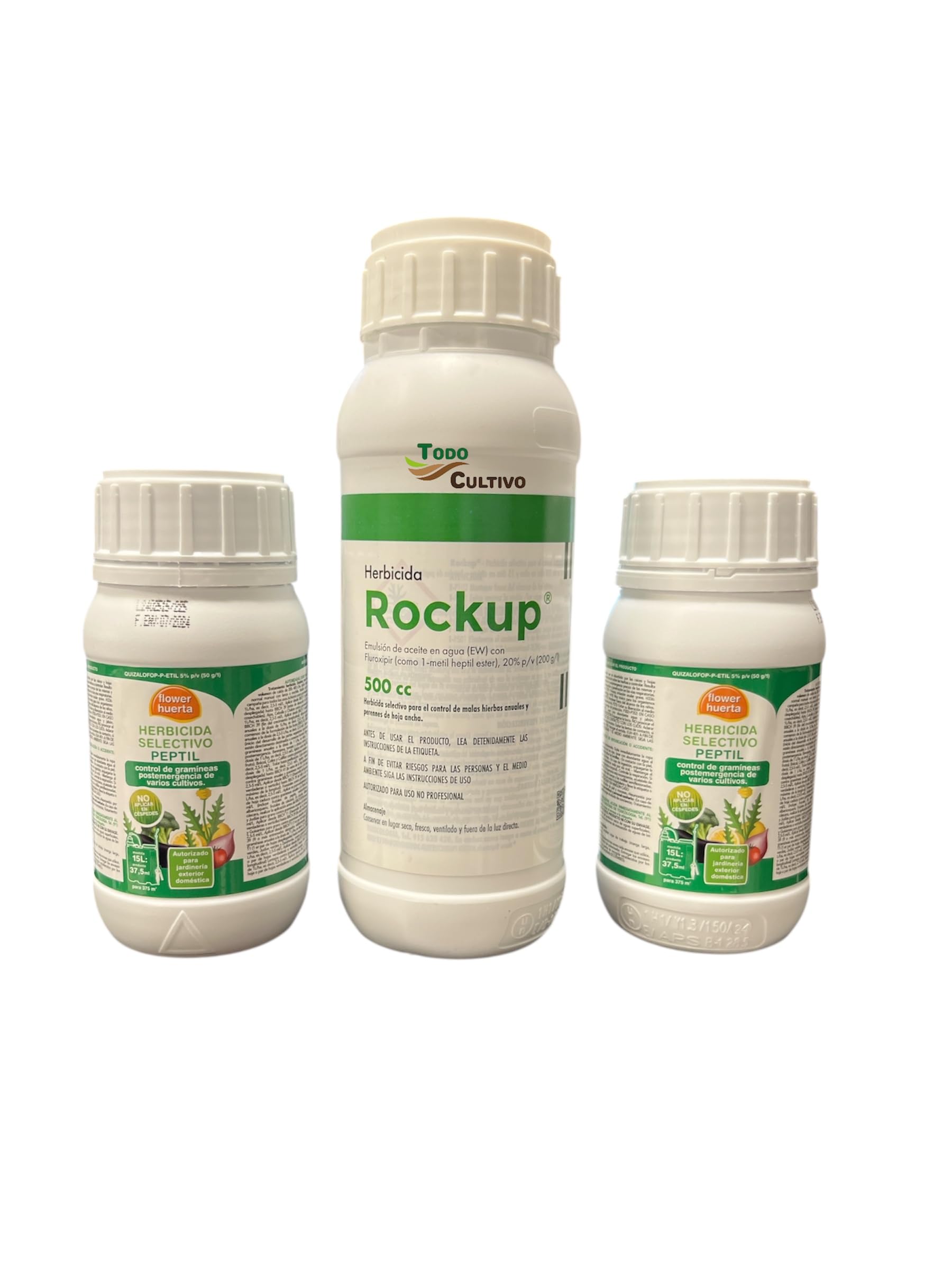 Herbicida total Exicial 1 litro. Herbicida bicomponente para 200 litros de agua.