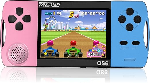 Handheld Video Games for Kids, Preloaded 216 Classic Retro Games, Portable Arcade Game Console with 3.2" Screen and Rechargeable Battery, Kids Electronic Game for Boys Girls Ages 8-12