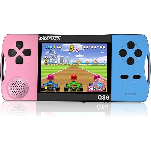Handheld Video Games for Kids, Preloaded 216 Classic Retro Games, Portable Arcade Game Console with 3.2" Screen and Rechargeable Battery, Kids Electronic Game for Boys Girls Ages 8-12