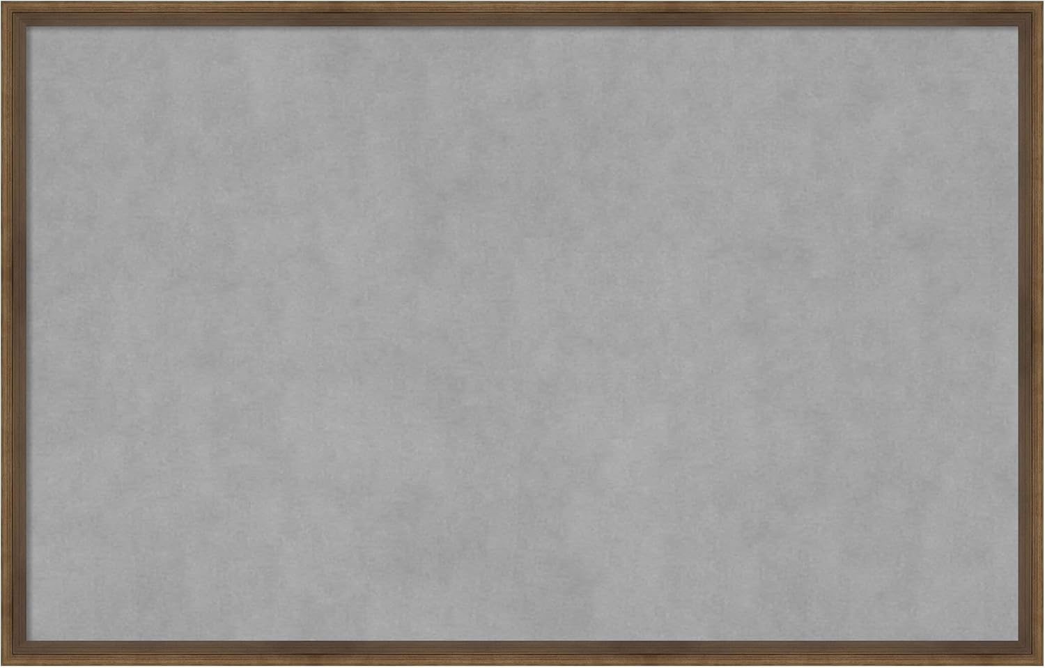 Amanti Art Bronze Framed Magnetic Board 21x33 Large Vision Board for use with Magnets, 100% Metal Sheet to Display Items as Office Decor or for Home Organization in mudroom, Kitchen or Kids Room