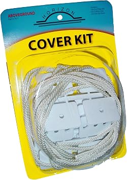Complete Above Ground Pool Solar Cover Reel Attachment Kit