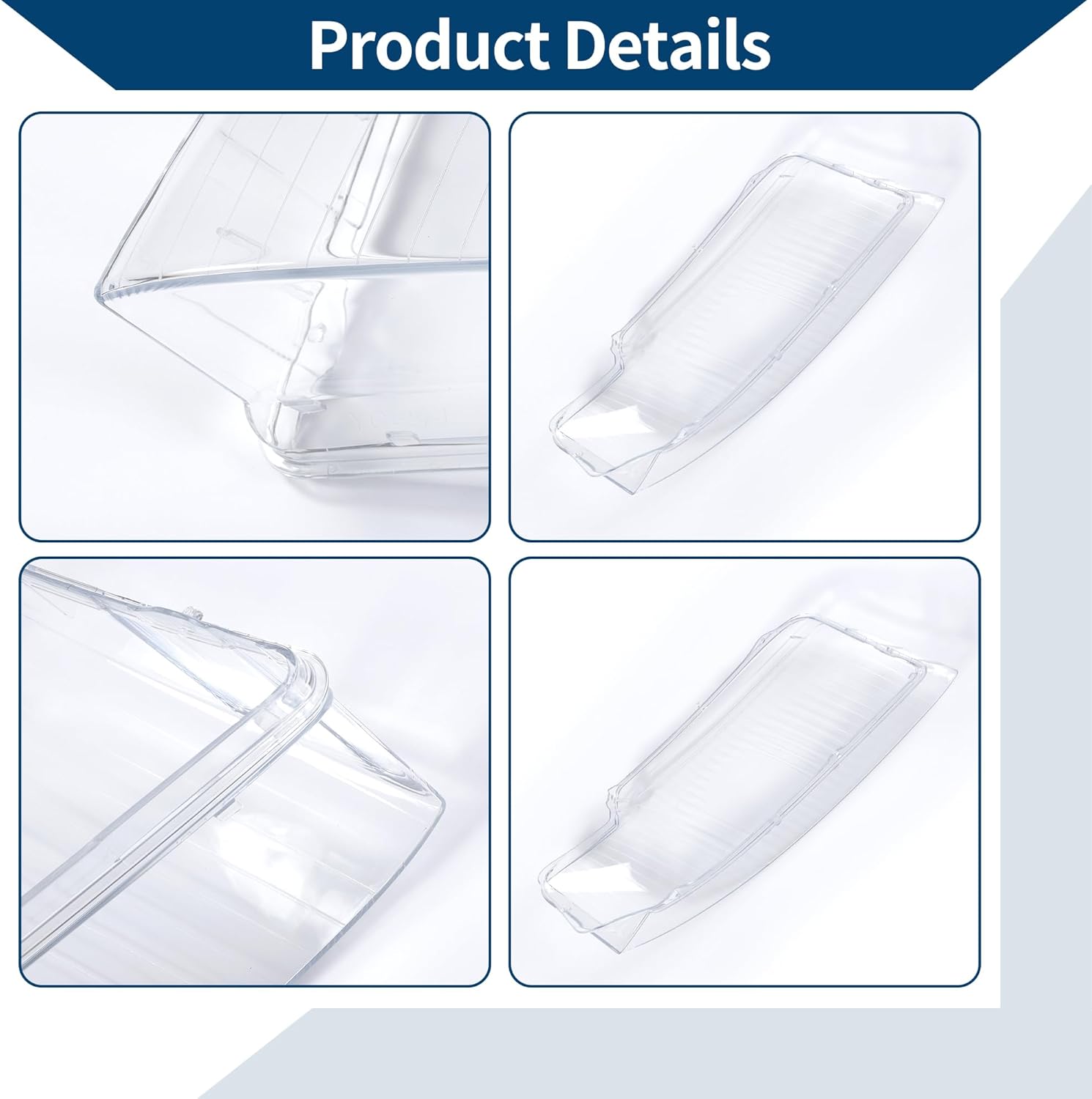 Headlight Lens Cover Headlight Headlamp Lense Clear Lens Cover No.8E0941029C for Audi A4 B6 2002-2005 Clear Pc 1 Pc Front Left Car