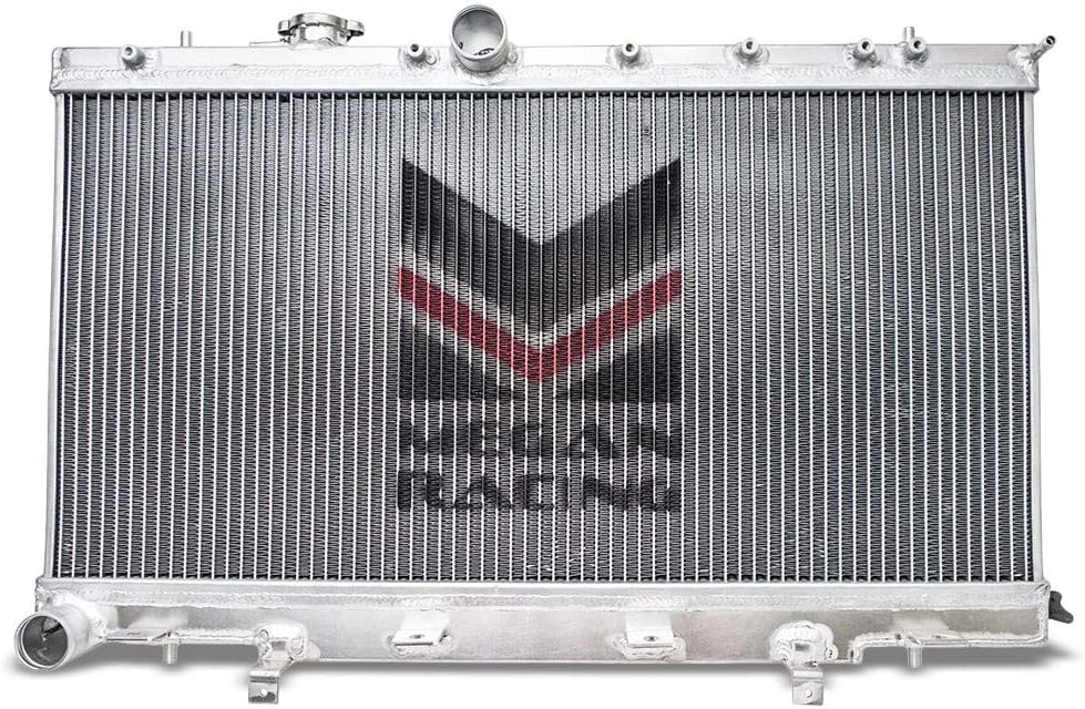 Megan Racing High Performance Aluminum 2-Row Radiator (MR-RT-SI04ST) (MT ONLY)