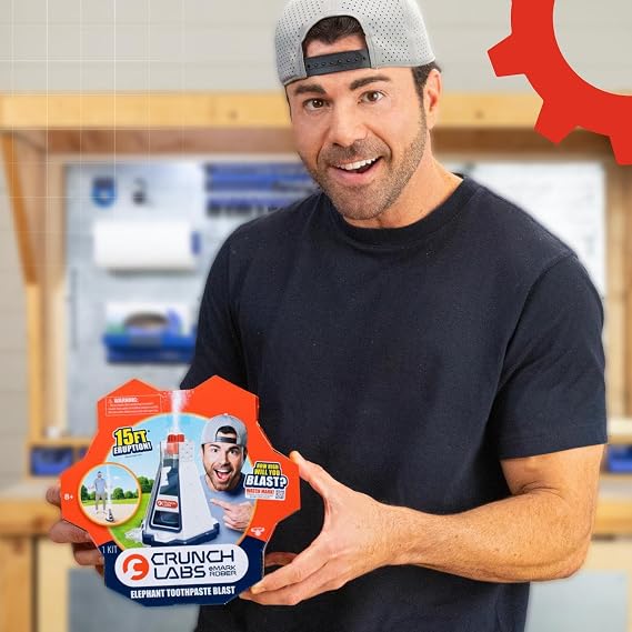 CrunchLabs by Mark Rober, Elephant Toothpaste Blast Kids Toys, Science Toys