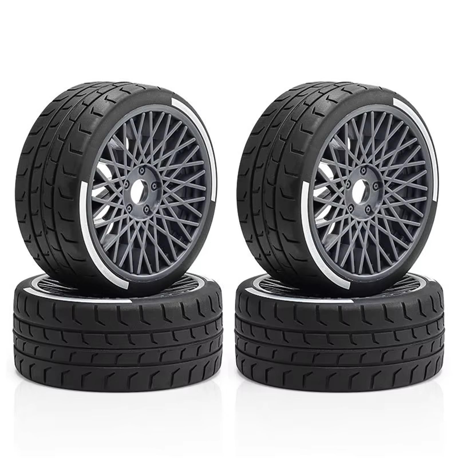 Hexagone de 17 mm pneus voiture RC de route contre la perte d'adhérence 1/7