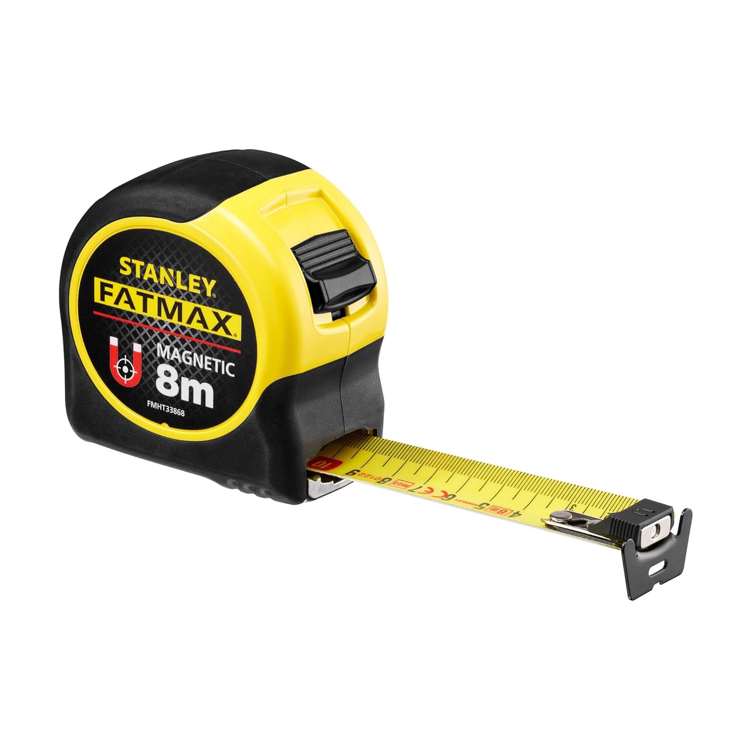 Stanley FMHT0-33868 8m FatMax Magnetic Tape with Blade Armor
