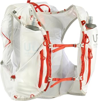 Ultimate Direction Adventure Vest | 17 Liter Capacity Hydration Pack for Running, Hiking & Fastpacking - Includes 2 Soft Flasks