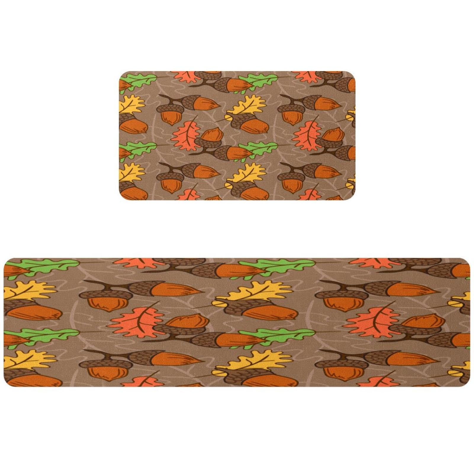 Tapis de cuisine anti-glisse et lavable pour sol propre lot de 2