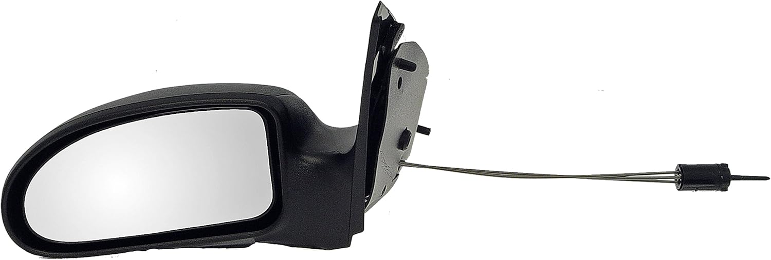 Dorman 955-471 Driver Side Manual Door Mirror - Folding Compatible with Select Ford Models, Black