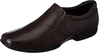 Lee Cooper LC2128B2R Men’s Lightweight Leather Shoes | Comfortable, Stylish Slip-On Formal Footwear for Office, Business Price In India