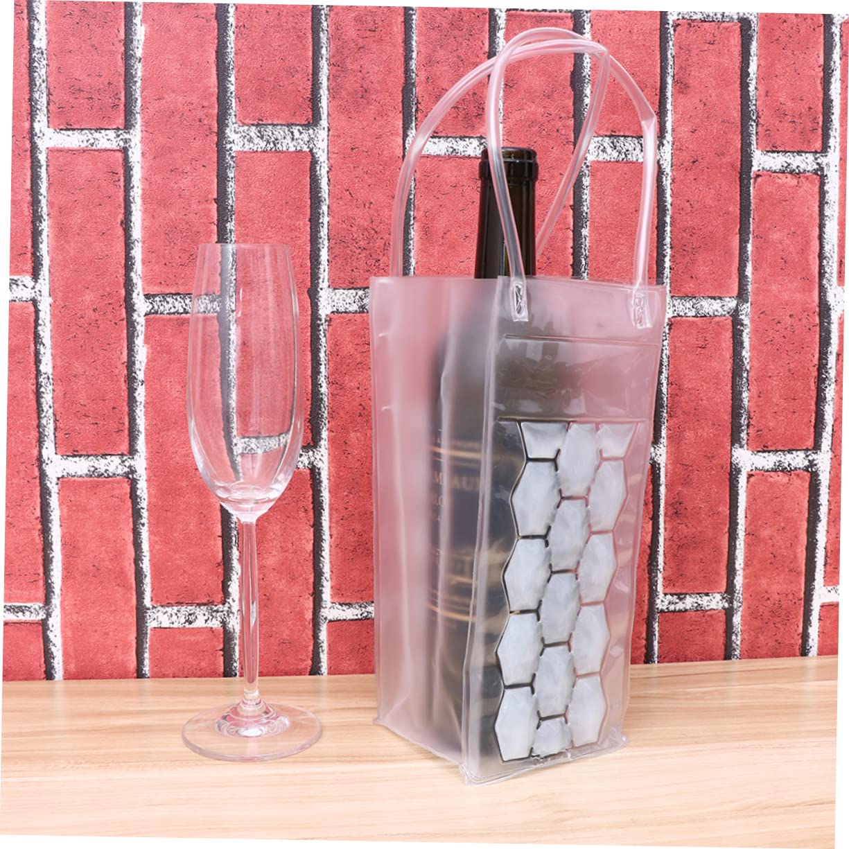 FUNOMOCYA Beer Bottle Insulator 3 Pack 750ml Wine Bottle Cooling Bag Gel Chiller for Wine Red White Perfect for Events