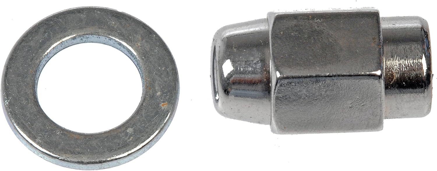 Dorman 611-104 Wheel Nut M12-1.50 Mag, Short - 13/16 in. Hex, 1.452 in. Length Compatible with Select Models, 10 Pack