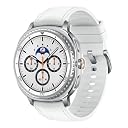 Samsung Galaxy Watch8 Classic (46mm LTE, White) with 3nm Processor | Dual GPS | Sapphire Glass & Stainless Steel | 5ATM & IP68 | BP, ECG, IHRN & Vascular Load Monitoring | Anti-oxidant Index gallery image