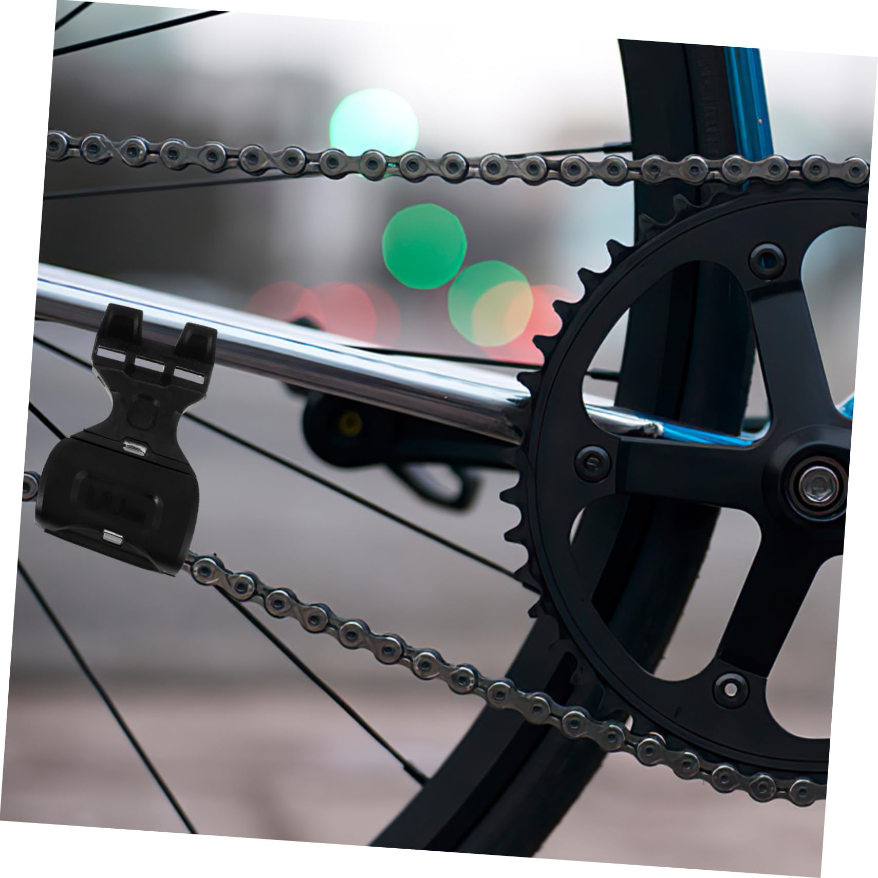 Hemobllo 5 Pezzi tendicatena montagna guida catena protettore della all'aperto guardiano della della bicicletta protezione della della bicicletta plastica Nero