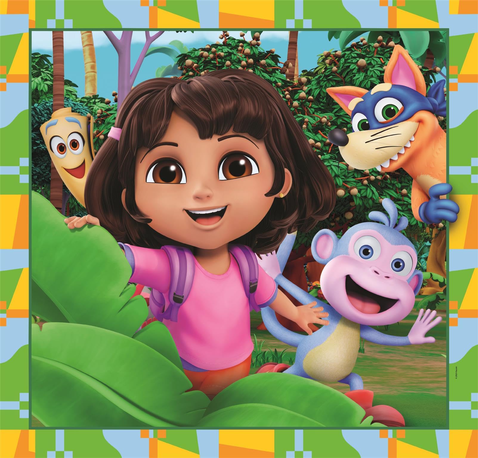 Clementoni Puzzle 3x48 Dora the Explorer, 144 pieces, Puzzle for
