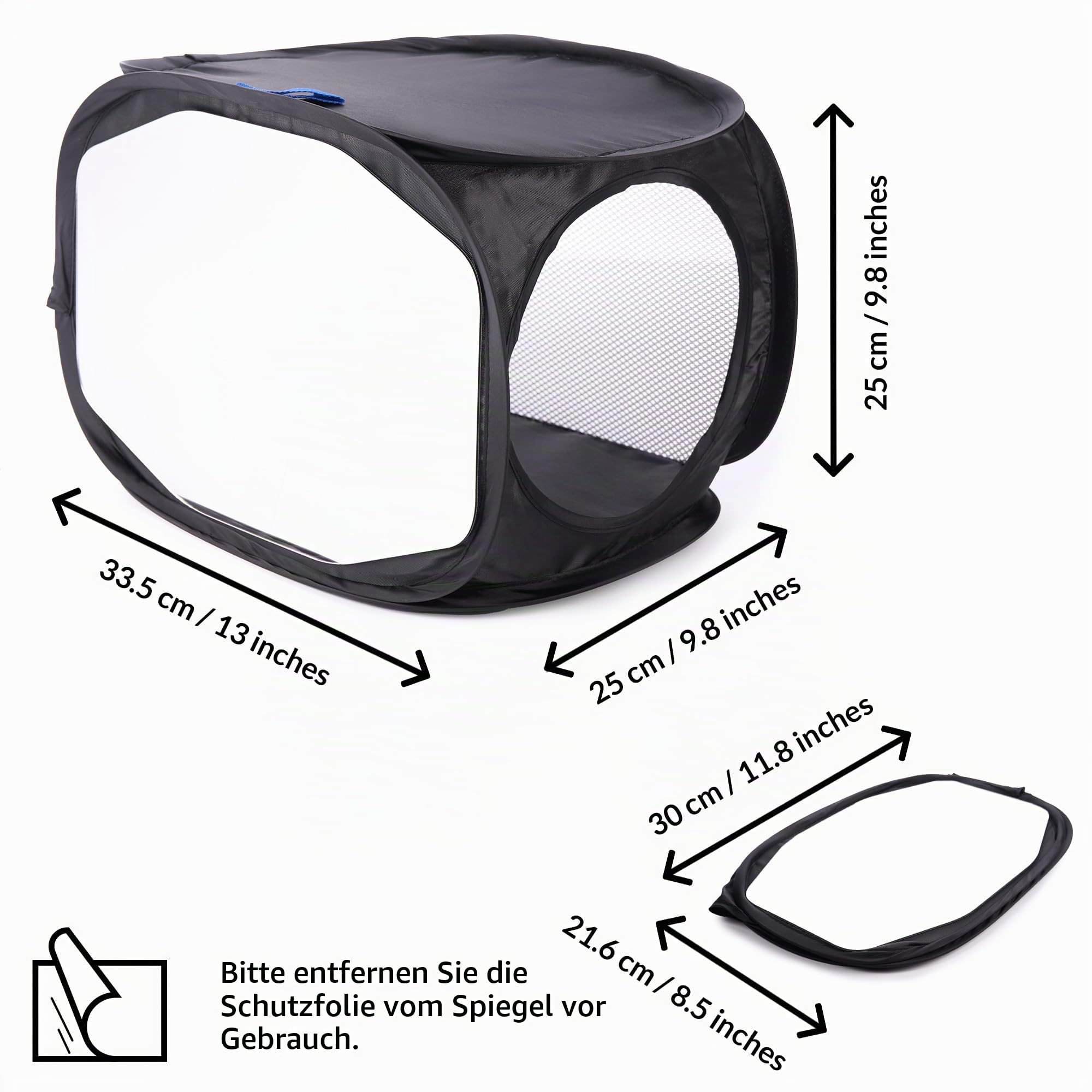 Mirror Box Therapy Für Schlaganfall Genesung | Spiegeltherapie Box Rehabilitation | Hand Reha Hilfsmittel | Spiegelbox Therapie | Unterstützung Bei PLP CRPS Nervenschäden