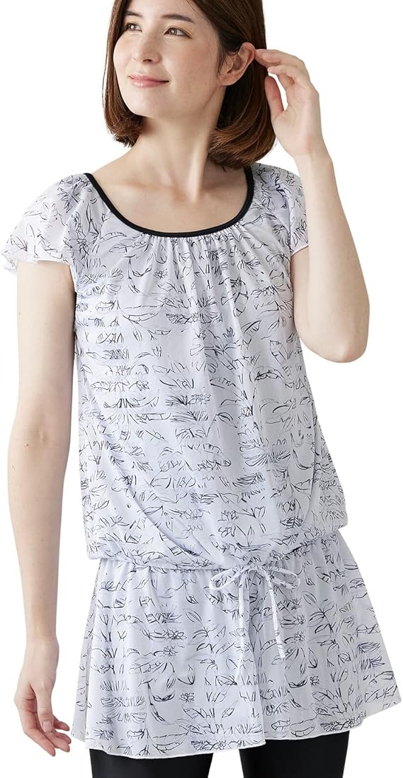 Amazon Yumehan 体型隠し 体型カバー水着 ブラウジングタイプb レディース ワンピース 通販