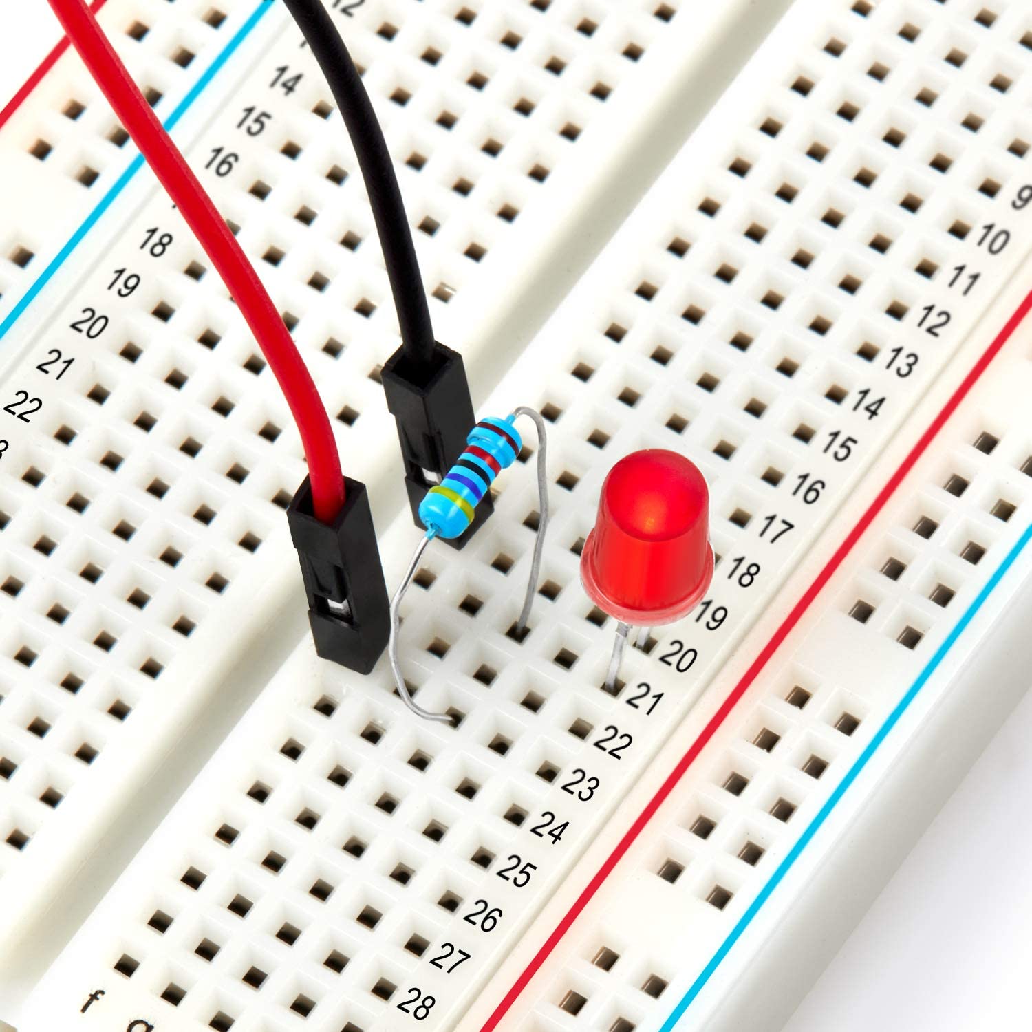 Breadboard 400 Punti Senza Saldare Per Arduino Prototipi - STG-TOP ET1184