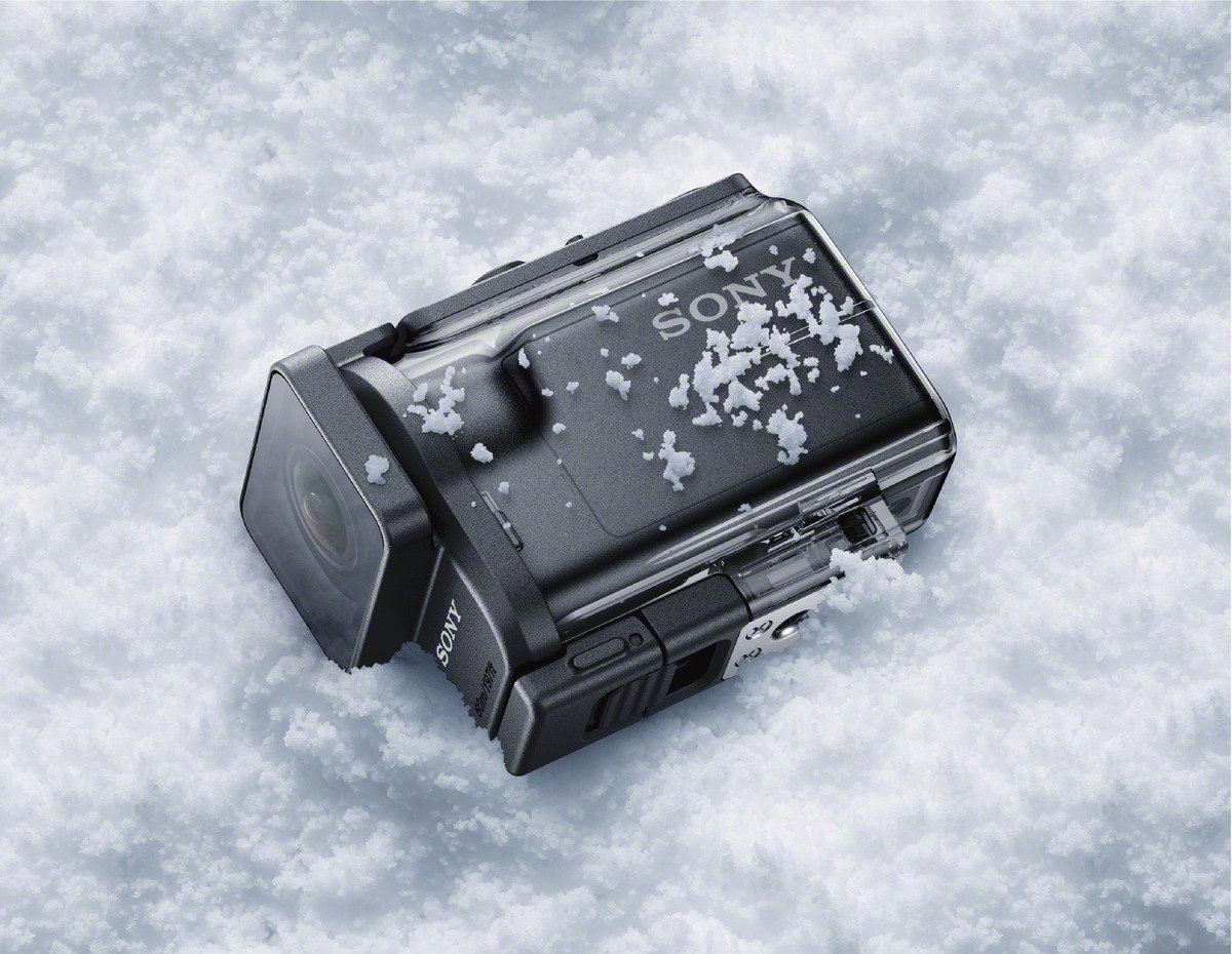 Sony HDR-AS50 Action Camera with 60 m Waterproof Housing, 3X