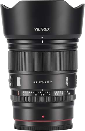 Amazon.com: VILTROX 56mm f/1.4 F1.4 Z Mount Lens, APS-C Z-Mount