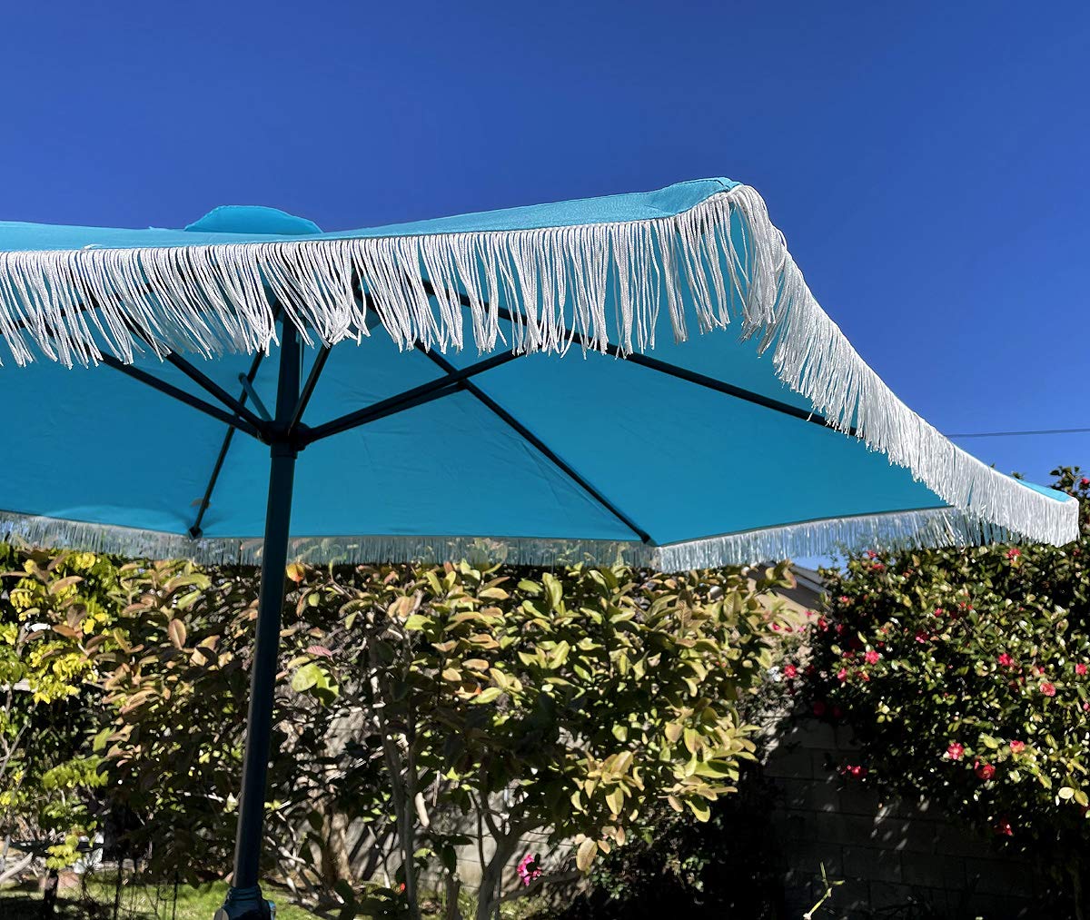 BELLRINO Ersatz-Regenschirm-Baldachin – Für 2,7 M Schirme, 6 Rippen, Terra Cotta