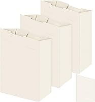 Vista 1 de Windyun 3 bolsas de repuesto para clasificador de ropa sucia hipotenusa, cesta de repuesto extraíble, bolsa organizadora de almacenamiento de Beige