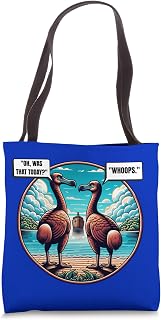 "Oh, That Was Today? Whoops" Funny Dodo Bird Bible Ark Tote Bag