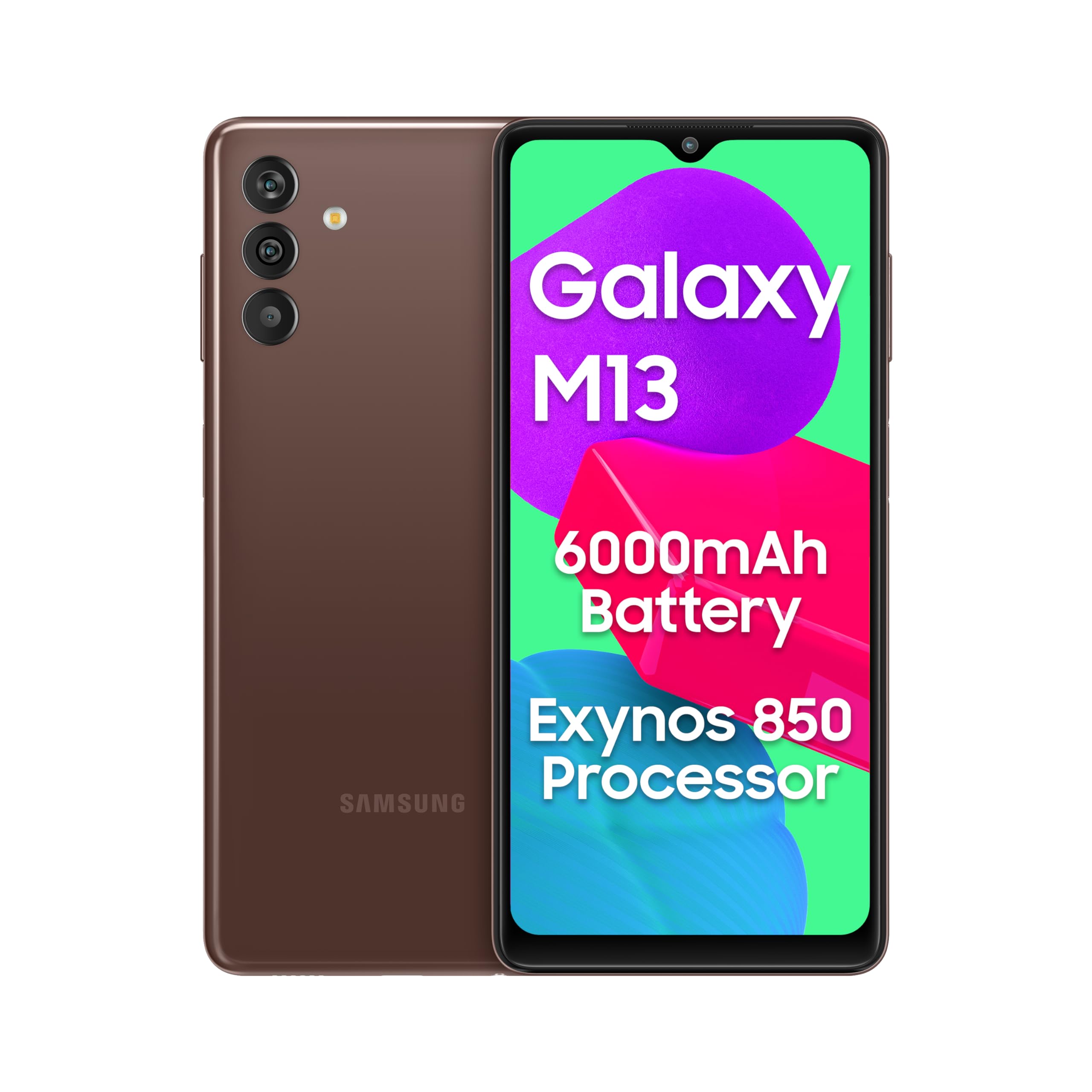 Samsung Galaxy M13 5G (Stardust Brown, 4GB, 64GB Storage