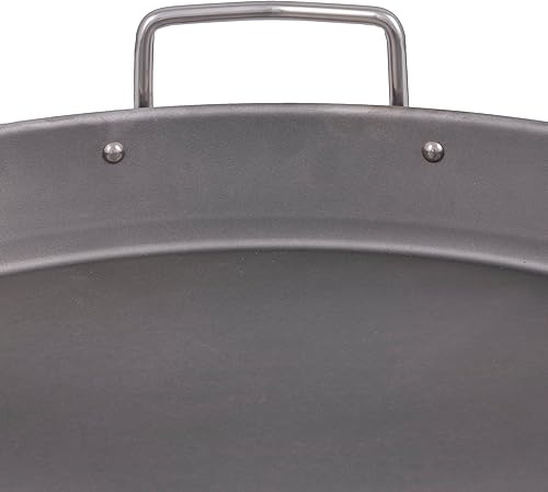 Miniatura 4 de Oklahoma Joe's 1996978P04 - Sartén profunda de acero al carbono de 18.5 pulgadas, color plateado