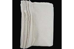 Unbleached Muslin Linen Fabric, a Crafter's Delight for Sewing Apparel, Home Décor, and Crafts