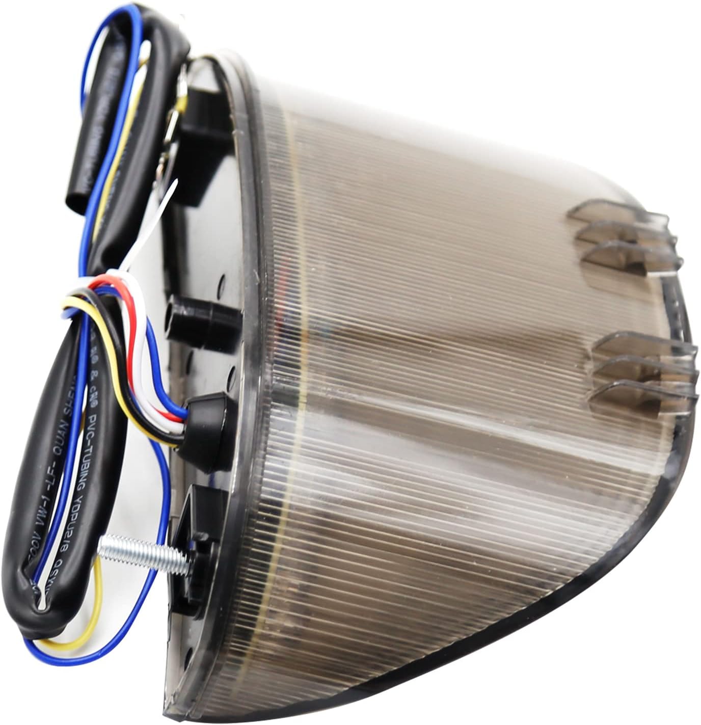 Brake Tail Light, 12V Rear Smoked Taillight with Turn Signal Replacement for Honda CBR600RR 2003-2006 CBR1000RR 2004-2007