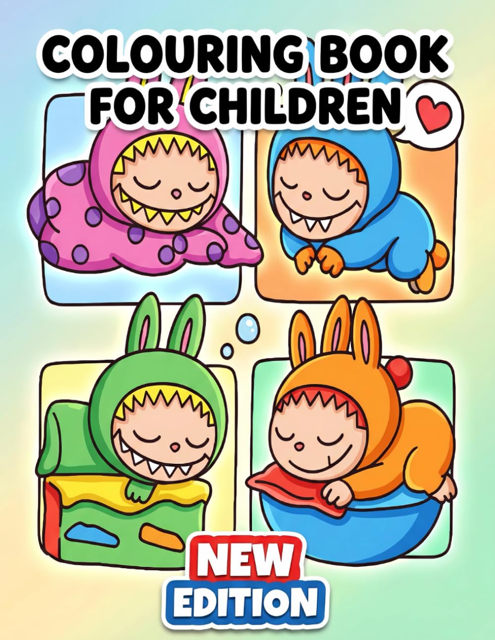 Colouring Book: Over 50 Fun and Beautiful Coloring Pages for Children and Teens – Perfect to Relax and Unwind