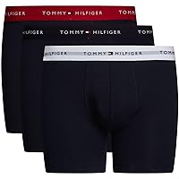 Tommy Hilfiger Uomo Pantaloncini Boxer Confezione da 3 in Cotone