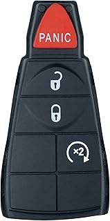 New Replacement Car Keyless entry remote Pad for Grand Caravan Journey Durango Ram Town and Country Challenger Charger Dart Durango Cherokee Dakota Routan M3N5WY783X IYZ-C01C (3 Button)