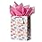Bobobag 13 Large Gift Bag with Tissue Paper for Birthday gift bags, Wedding bags,Retail bag (Flamingo)