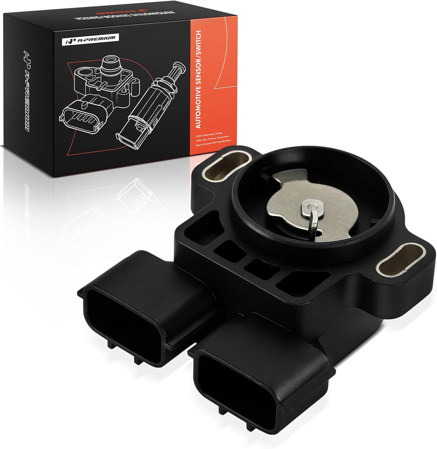 A-Premium TPS Throttle Position Sensor Compatible with Nissan Skyline RB33 1993-1998 2.5L RB25DET, Patrol 2000-2014 Y61 3.0L Turbo Diesel ZD30DDTI