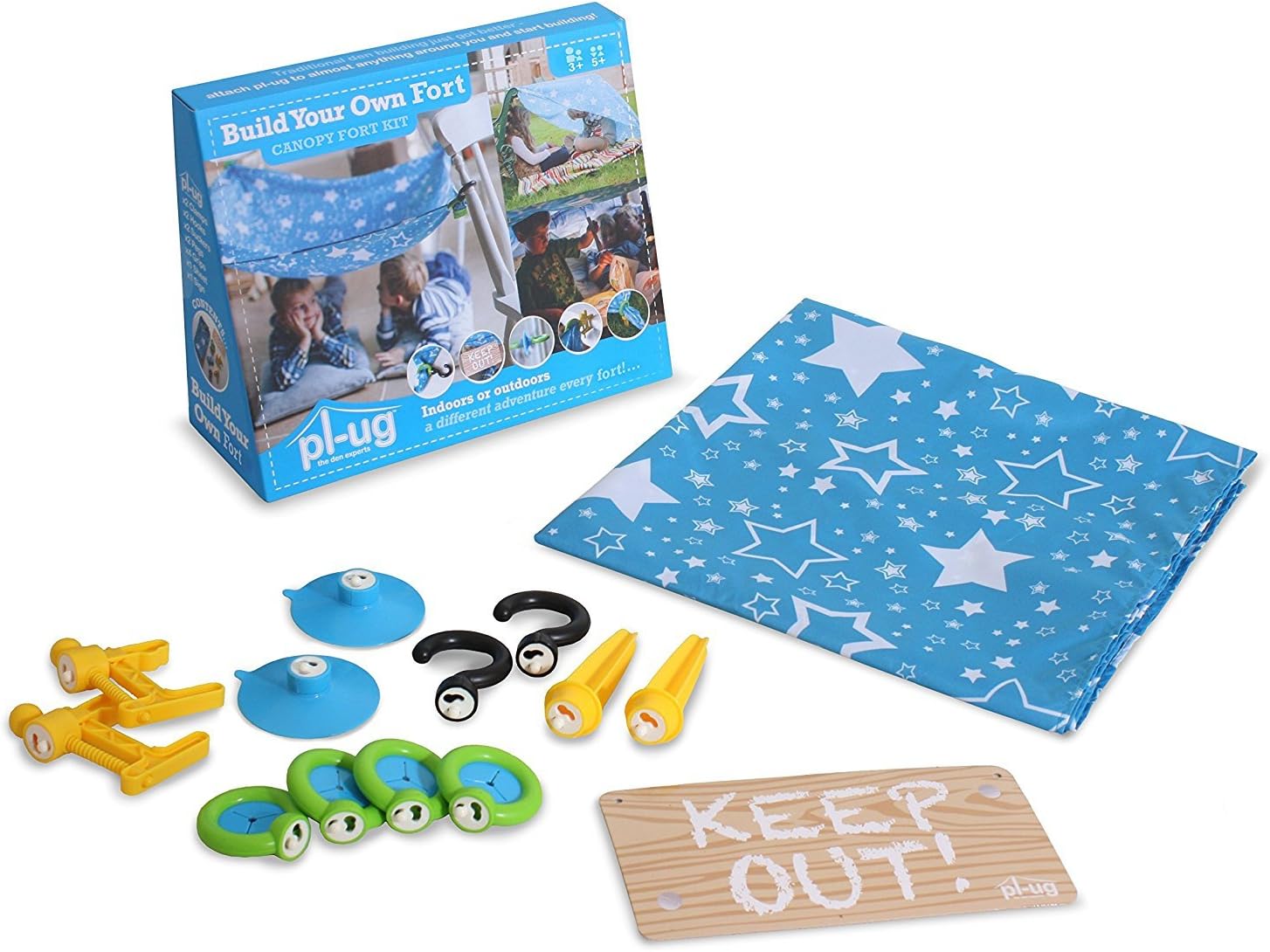 Plasmart Build Your Own Fort - Canopy Kit
