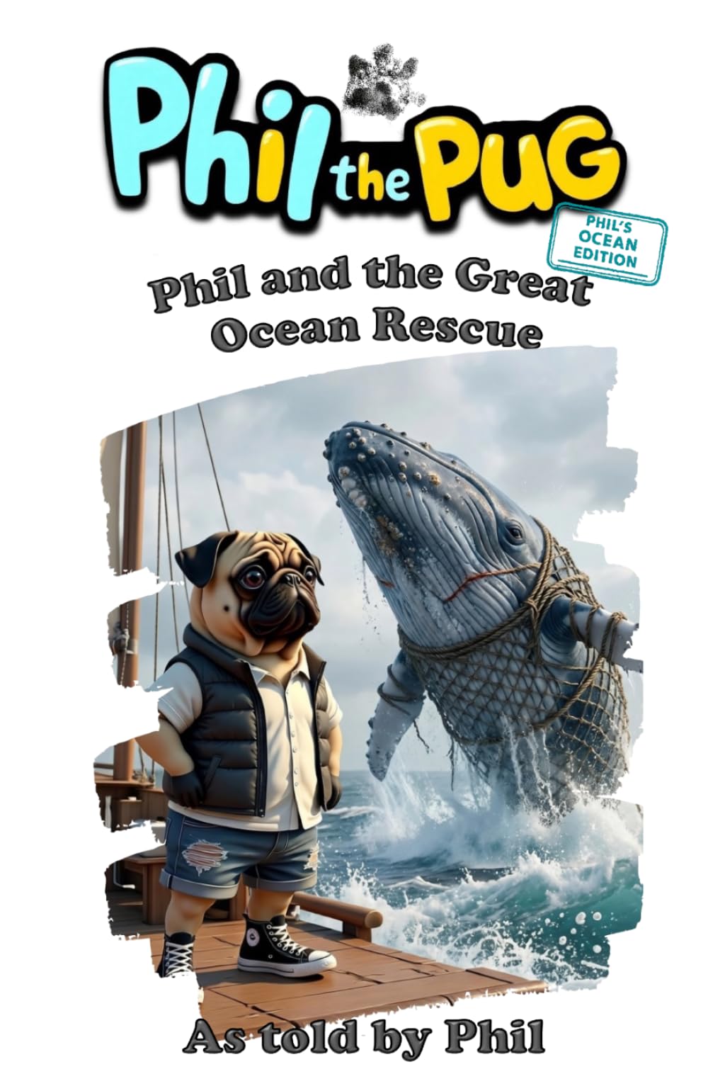 Phil the Pug - Phil and the Great Ocean Rescue (The Adventures of Phil: A Pug's Tale)