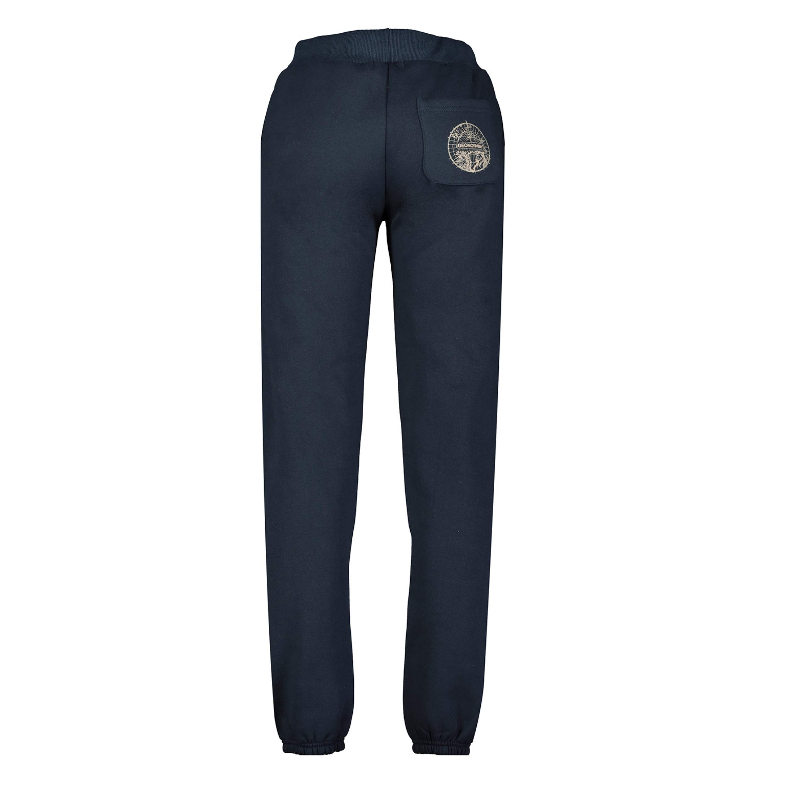 GEO NORWAY Mike Men - spodnie do joggingu spodnie sportowe męskie - spodnie treningowe Sport Training Jogger Streetwear Pants - dres treningowy spodnie rekreacyjne bawełna poliester kieszenie granatowe L, morski