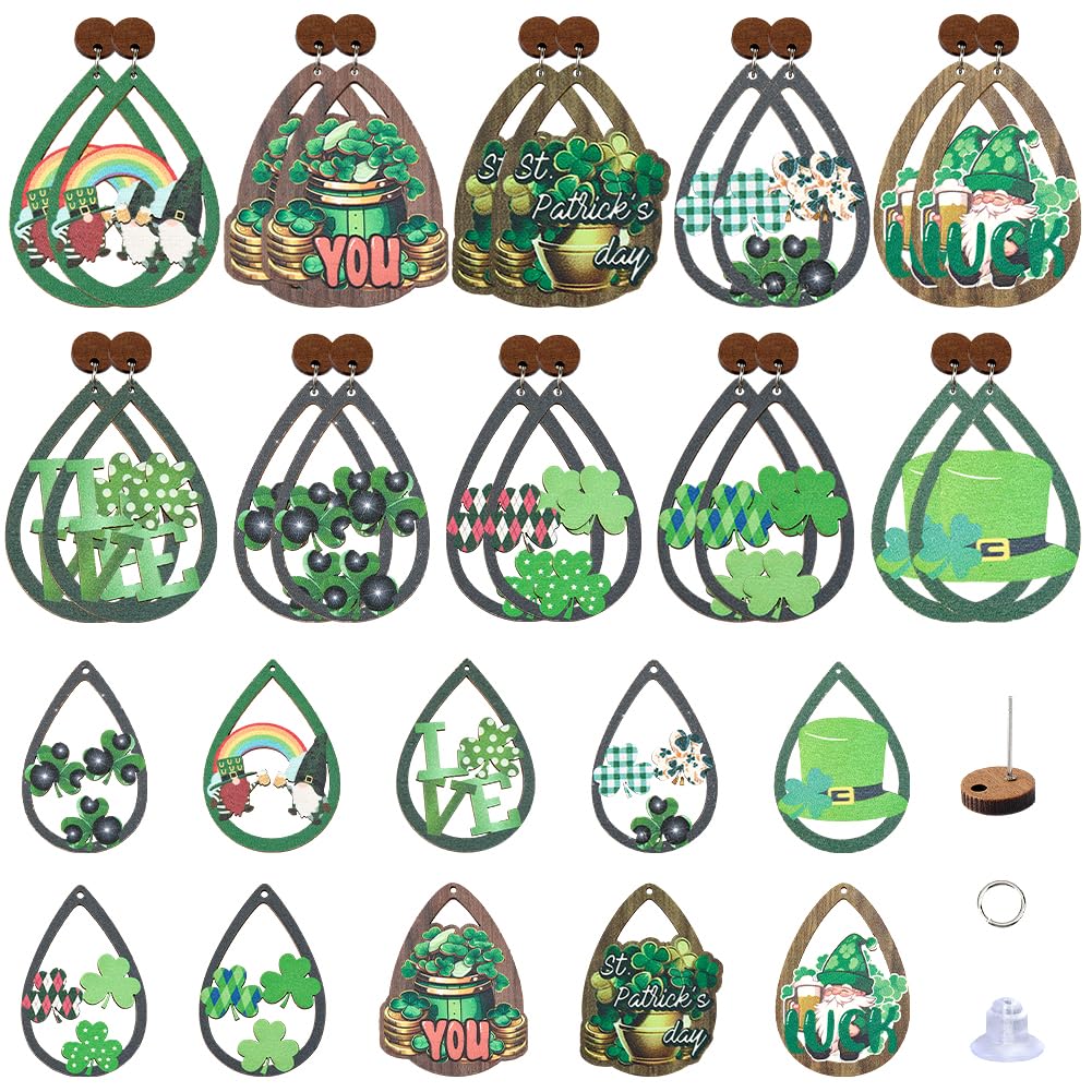 Kit para hacer pendientes de San Patricio: el regalo perfecto para amantes de la bisutería DIY