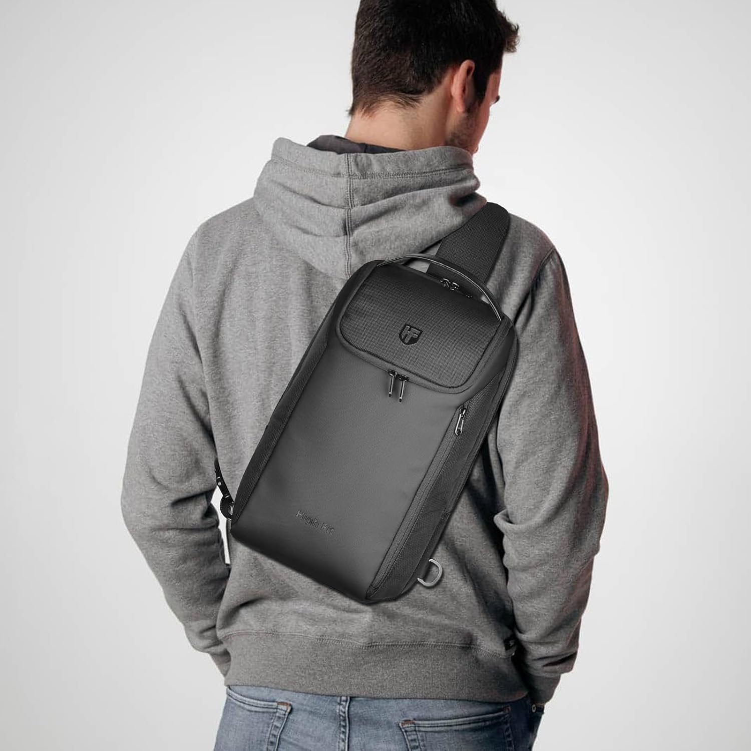 7L Sling Bag Crossbody Backpack Compact EDC Daypack for Men Minimalist Chest Shoulder bag 14" MacBook Pro M4, 13" MacBook Air/Pro - Image 6