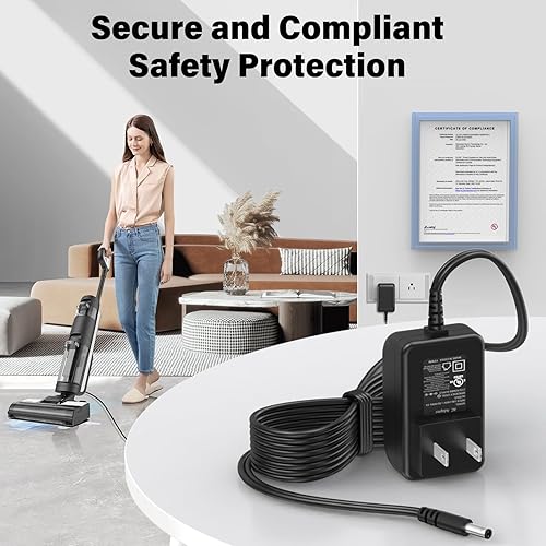 Miniatura 6 de Cargador de 26 V para TINECO A10 A11 S3 S5 aspiradora inalámbrica, adaptador de cable de alimentación para TINECO iFLOOR Serie 3 Aspiradora